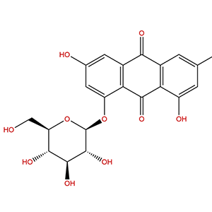 大黃素-8-O-β-D-葡萄糖苷